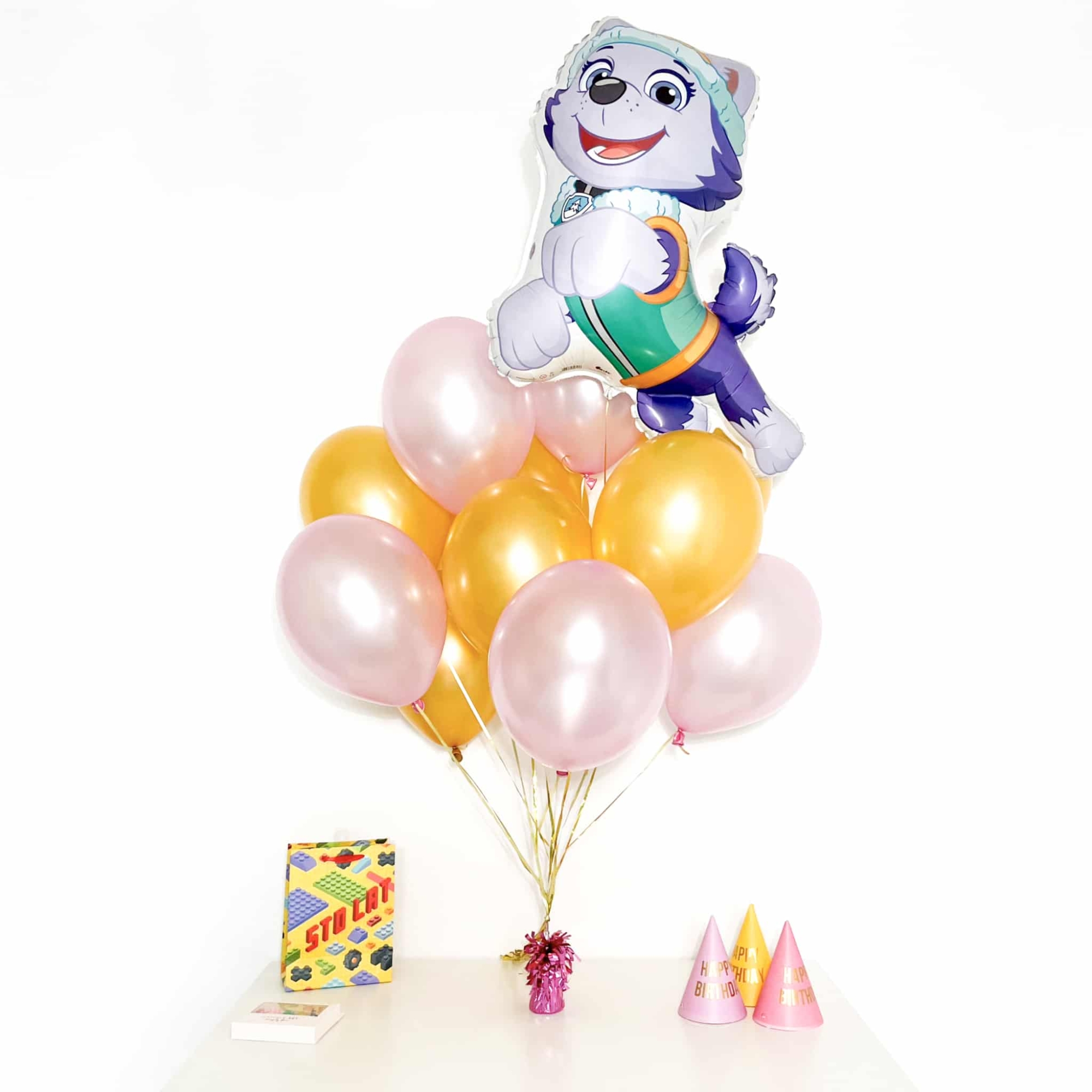 Bukiet balonowy: HAPPY EVEREST, napełniony helem Balony dla Dziecka Szalony.pl - Sklep imprezowy