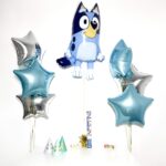 Bukiet balonowy: BIG BLUEY 2, napełniony helem – Balony z helem (Trójmiasto) – Szalony.pl