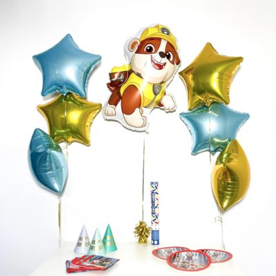 Bukiet balonowy: BIG RUBBLE, napełniony helem Balony dla Dziecka Szalony.pl - Sklep imprezowy