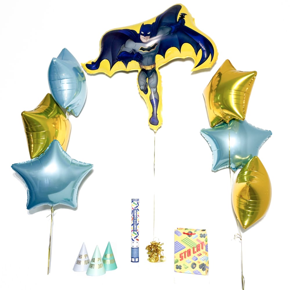Bukiet balonowy: BIG BATMAN, napełniony helem Balony dla Dziecka Sprawdź naszą ofertę. Sklep imprezowy Szalony.pl. 2