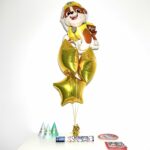 Bukiet balonowy: GOLD RUBBLE, napełniony helem – Balony z helem (Trójmiasto) – Szalony.pl