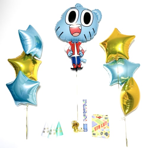 Bukiet balonowy: BIG GUMBALL 2, napełniony helem Balony dla Dziecka Sprawdź naszą ofertę. Sklep imprezowy Szalony.pl.