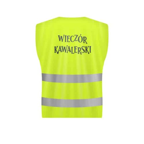 Kamizelka odblaskowa - Wieczór kawalerski