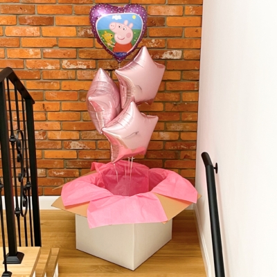 Pudło balonowe: Świnka Peppa, Nr. 18 Pudło balonowe Szalony.pl - Sklep imprezowy