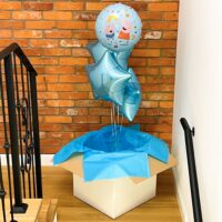 Pudło balonowe: Świnka Peppa i George, nieb. Nr. 20 – Pudło balonowe – Szalony.pl