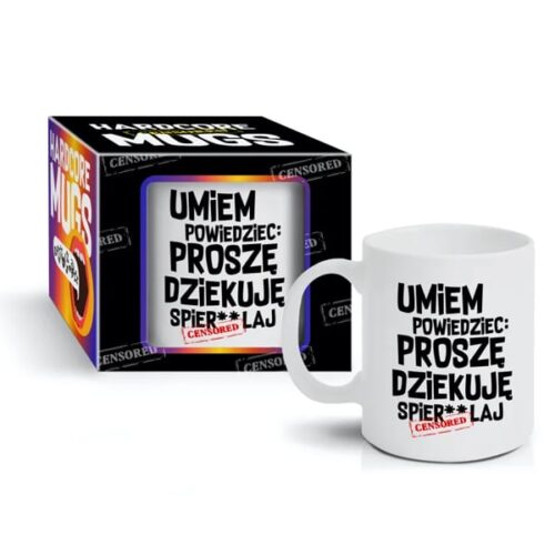 Kubek HARDCORE - Umiem powiedzieć proszę, 300 ml