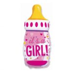 Balon bez helu: Butelka róż., pakowany, 24″ – Balony bez helu – Szalony.pl