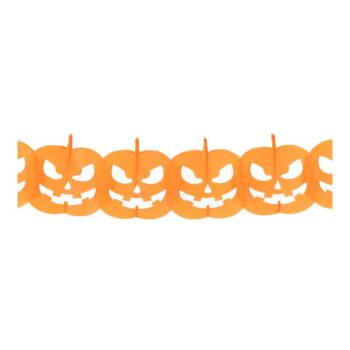 Girlanda – Dynie, pomarańczowe, 170 cm – Dekoracje na Halloween – Szalony.pl