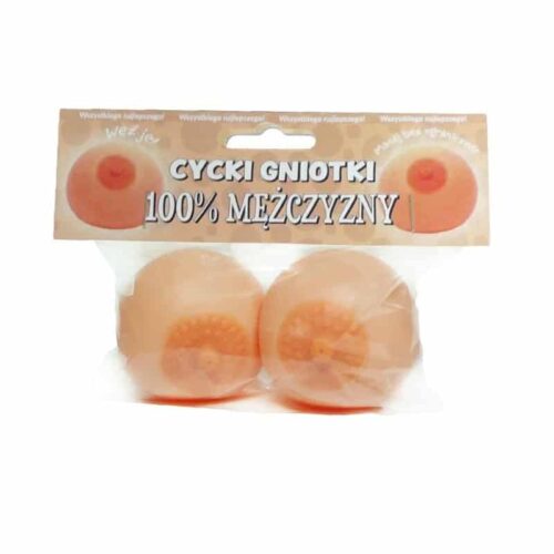 Gniotki antystresowe - Piersi, 2 szt.