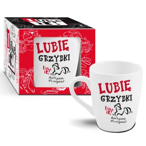 Kubek I LIKE IT! - Lubię grzybki, 300 ml