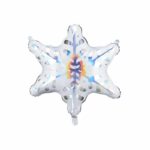 Balon bez helu: Płatek śniegu, 55 x 57 cm – Balony bez helu – Szalony.pl