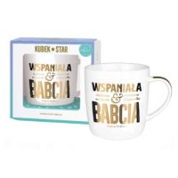Kubek Star – Babcia – Śmieszne kubki – Szalony.pl