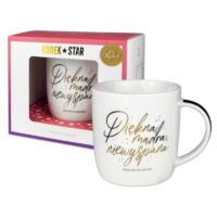 Kubek Star – Piękna mądra – Śmieszne kubki – Szalony.pl