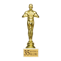 Statuetka " 35 rocznica ślubu" - mężczyzna – Szalony.pl – Szalony.pl – Szalony.pl