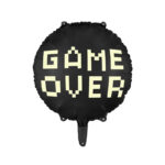 Balon bez helu: Game over, 18''. Szalony.pl - Sklep imprezowy.