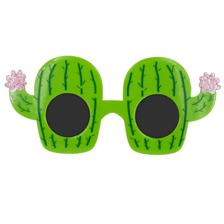 Okulary – Kaktus, zielone Okulary imprezowe Szalony.pl - Sklep imprezowy
