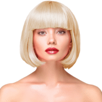 Peruka – Krotkie włosy, blond – Przebrania imprezowe – Szalony.pl
