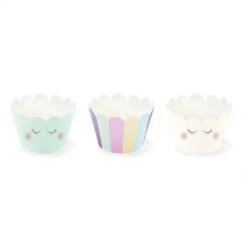 Papilotki na muffinki, Jednorożec,5×7,5x5cm, 6szt. – Promocje – Szalony.pl