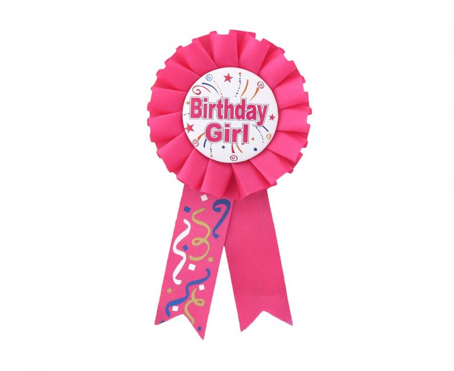 Kotylion urodzinowy “Birthday girl” – Dekoracje na Urodziny – Szalony.pl