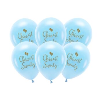Balony bez helu: Happy Birthday, 33cm, 6szt. – Balony gumowe – Szalony.pl