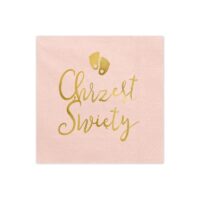 Serwetki – Chrzest Święty, 33x33cm różowy – Serwetki papierowe – Szalony.pl