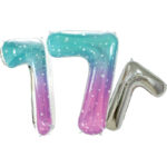 Balon z helem: cyfra 7 - 78cm, kosmos Balon z helem: cyfra 7 - 78cm, kosmos