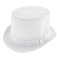Kapelusz cylinder – Biały – Nakrycia głowy – Szalony.pl