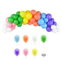 Girlanda balonowa – Tęczowy, 200cm – Dekoracje imprezowe – Szalony.pl