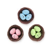 Gniazdo z jajkami, 3 szt. – Dekoracje na Wielkanoc – Szalony.pl