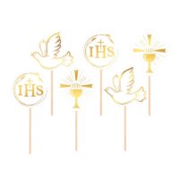 Topper – IHS, komunia – Toppery na tort – Szalony.pl