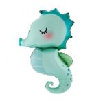 Balon bez helu: Konik Morski, 47×73 cm – Balony bez helu – Szalony.pl