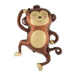 Balon bez helu: Małpka, 61x78cm – Balony bez helu – Szalony.pl