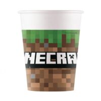 Kubeczki – Minecraft, 8 szt. – Kubeczki papierowe – Szalony.pl