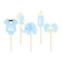 Topper – Welcome Baby Boy – Toppery na tort – Szalony.pl