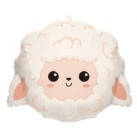 Balon bez helu: Owieczka, głowa, 41×36 cm – Balony bez helu – Szalony.pl