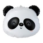 Balon bez helu: Panda, głowa, 43×37 cm – Balony bez helu – Szalony.pl