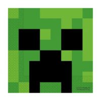 Serwetki – Minecraft, 33 cm, 20 szt. – Serwetki papierowe – Szalony.pl