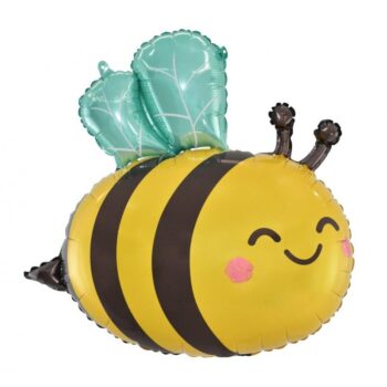 Balon bez helu: Pszczółka, 50×54 cm – Balony bez helu – Szalony.pl