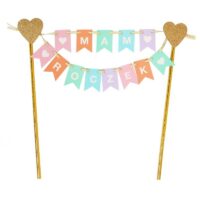 Topper – Mam Roczek, różowy – Toppery na tort – Szalony.pl