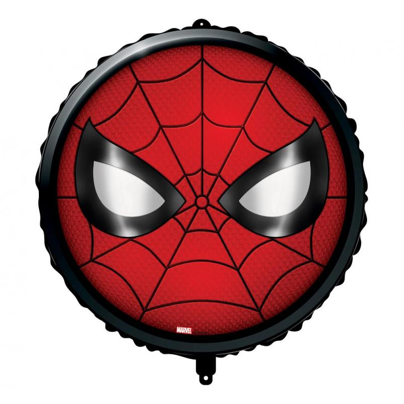 Balon bez helu: Spiderman, maska, 18″ Balony bez helu Szalony.pl - Sklep imprezowy