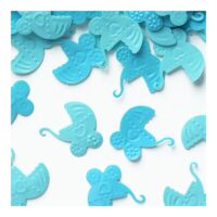 Konfetti – Wózeczki, niebieskie, 15g – Konfetti – Szalony.pl