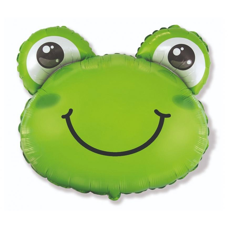 Balon bez helu: Głowa żaby, 25″ Balony bez helu Szalony.pl - Sklep imprezowy
