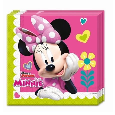 Serwetki - "Minnie Happy Helpers" - 33x33cm, 20szt. Szalony.pl - Sklep imprezowy.