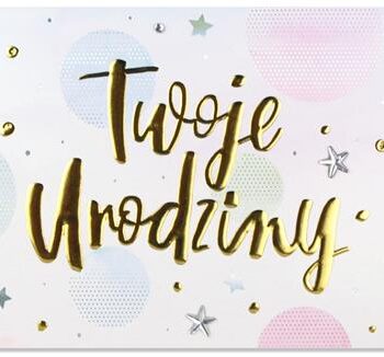 Koperta na pieniądze – Twoje urodziny – Kartki Inne – Szalony.pl