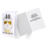 Kartka okolicznościowa – 40 lat zajęło Ci – Kartki okolicznościowe – Szalony.pl