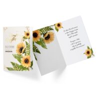 Kartka – W dniu imienin, słoneczniki – Kartki okolicznościowe – Szalony.pl