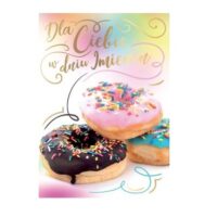 Kartka okolicznościowa – Imieniny, pączek – Kartki okolicznościowe – Szalony.pl