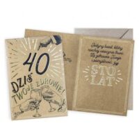 Kartka okolicznościowa, 40, Twoje zdrowie! – Kartki okolicznościowe – Szalony.pl