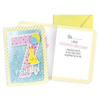 Kartka urodzinowa – 7, Piesek – Kartki okolicznościowe – Szalony.pl