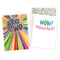 Kartka – Brawo kolorowa – Kartki okolicznościowe – Szalony.pl